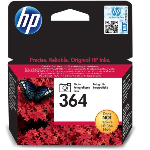 HP 364 Photo Black SC 3ml Multi Tag CB317EE#301