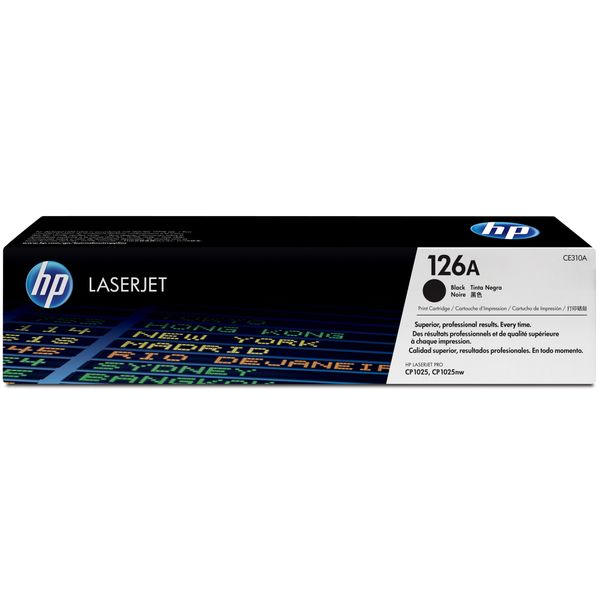 HP 126A zwarte LaserJet tonercartridge