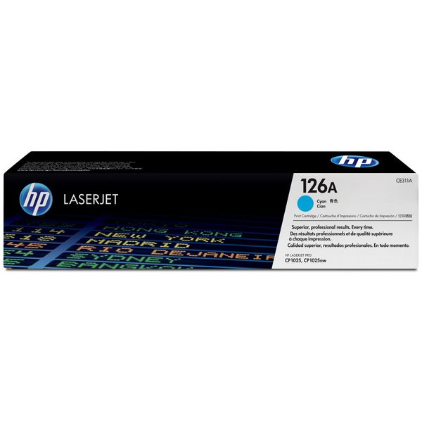 HP 126A cyaan LaserJet tonercartridge