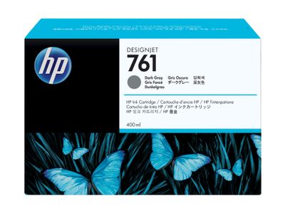 761 donkergrijze DesignJet inktcartridge, 400 ml