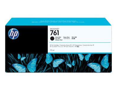 761 matzwarte DesignJet inktcartridge, 775 ml