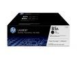 85A zwarte LaserJet tonercartridge, 2-pack