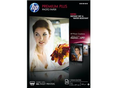 Premium Plus matglanzend fotopapier, 20 vel, A4