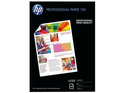 Professional Laser Paper, glanzend, 150 gr/m², 150 vel, A4/210 x 297 mm
