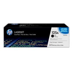 HP 125A zwarte LaserJet tonercartridge, 2-pack