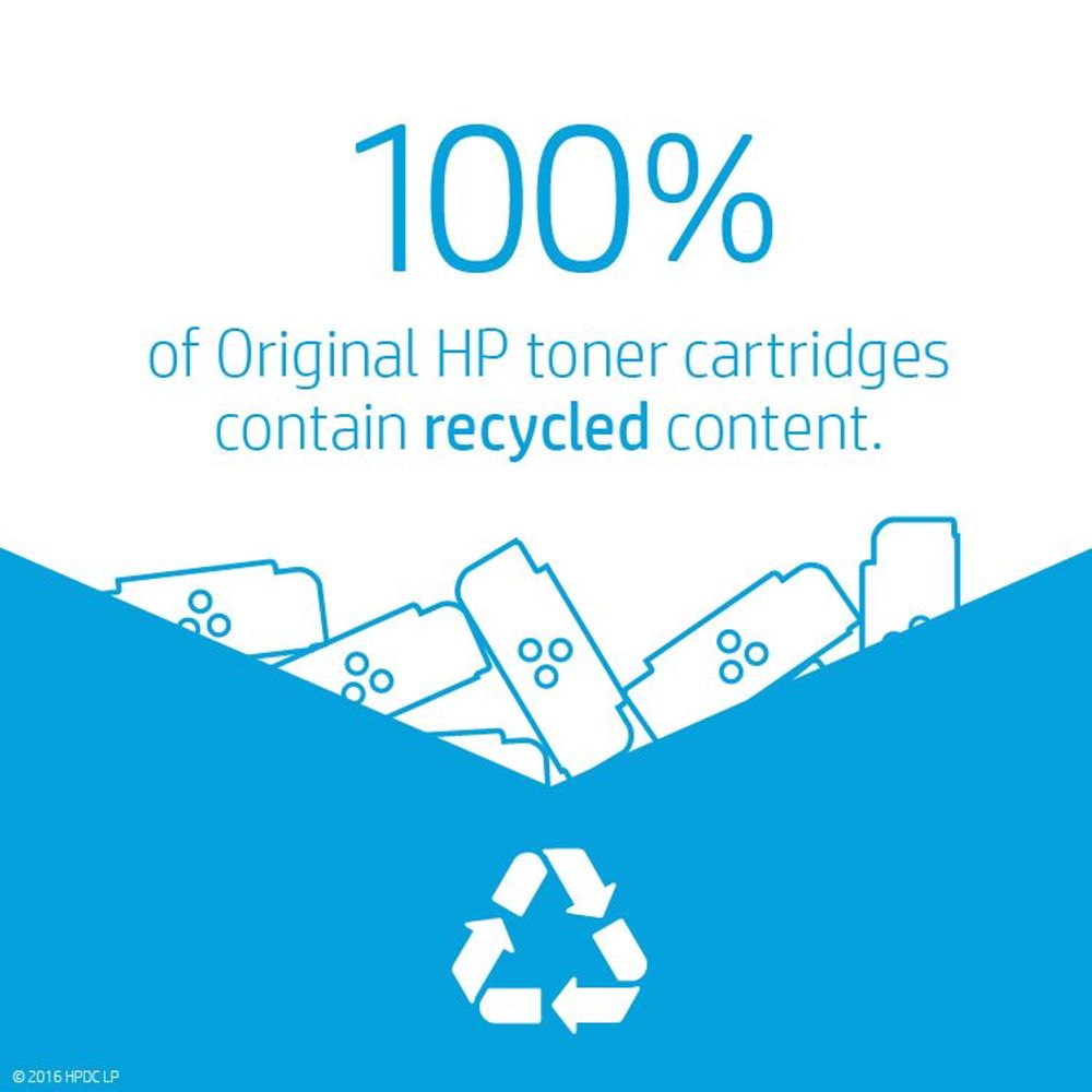 HP Toner 131A gele LaserJet tonercartridge