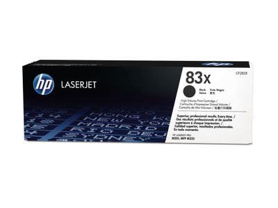83X toner LaserJet noir authentique grande capacité