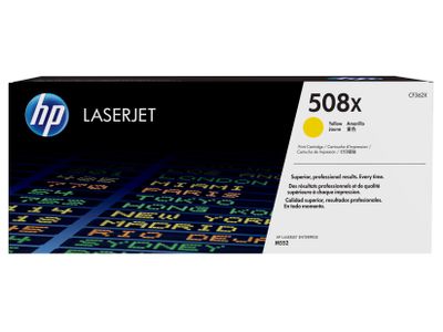 508X toner LaserJet Jaune grande capacité authentique