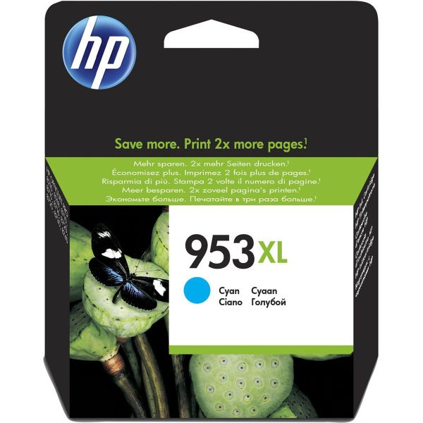 HP 953 XL Cyan F6U16AE#BGX