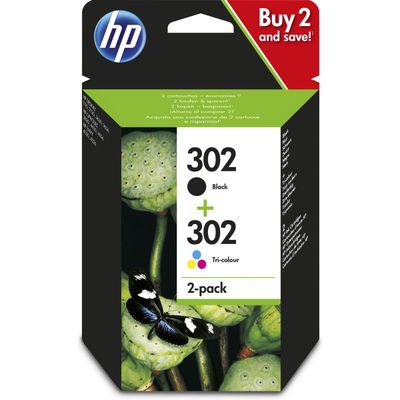 302 Combo 2-pack X4D37AE#301  HP