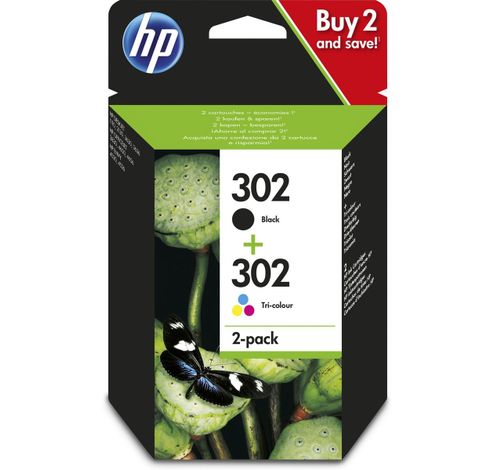 302 Combo 2-pack X4D37AE#301  HP