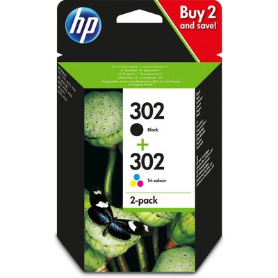 302 Combo 2-pack X4D37AE  HP