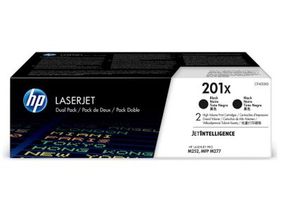 201X LaserJet high-capacity zwart  2-pack