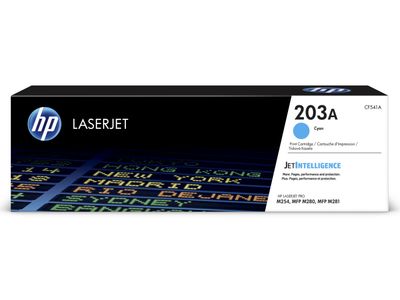 203A cartouche de toner LaserJet cyan