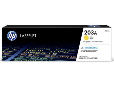 203A Cartouche de toner jaune pour LaserJet