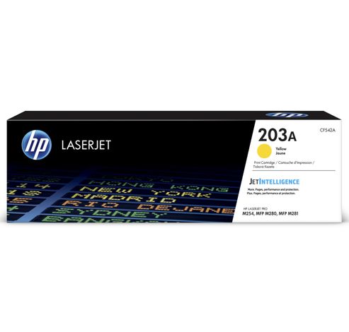 203A gele LaserJet tonercartridge  HP