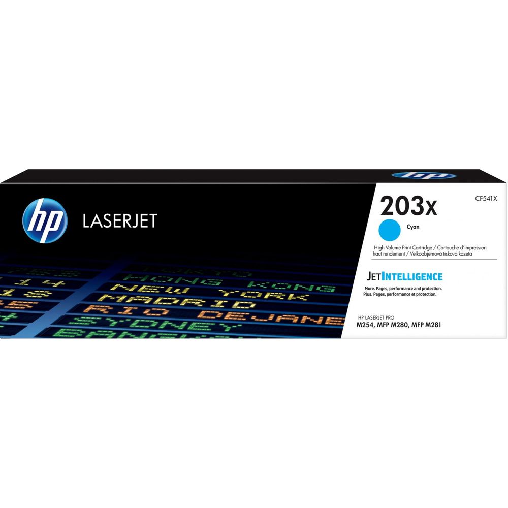 HP Inktpatronen 203x inktcartridge cyaan