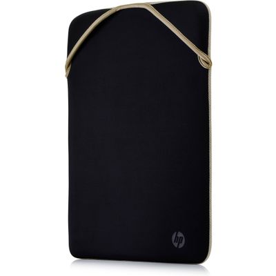 Omkeerbare beschermende 14,1-inch laptophoes black/gold   HP