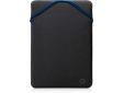 Omkeerbare beschermende 14,1-inch laptophoes Black/blue