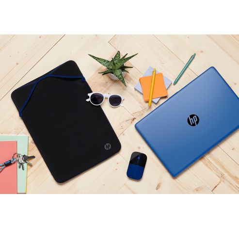 Omkeerbare beschermende 15,6-inch laptophoes black/blue  HP