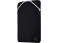 Omkeerbare beschermende 14,1-inch laptophoes Black/silver