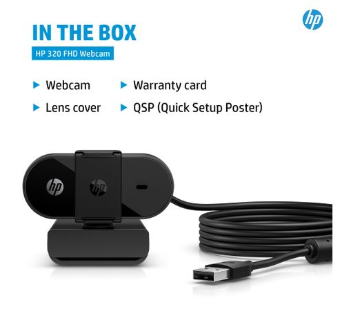 HP webcam FHD 320  HP