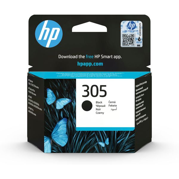 HP inktpatroon 305 zwart 3YM61AE301