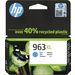 HP inktpatroon 963XL Cyaan 3JA27AE301