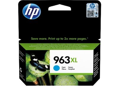 inktpatroon 963XL Cyaan 3JA27AE301