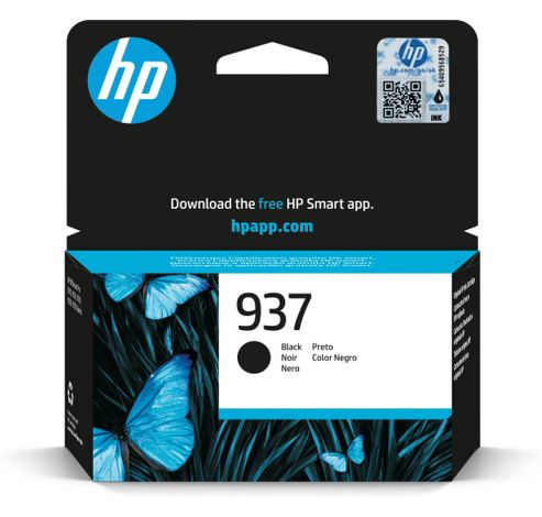 937 originele zwarte inktcartridge  HP