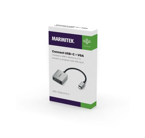 Connect USB-C > VGA  Marmitek