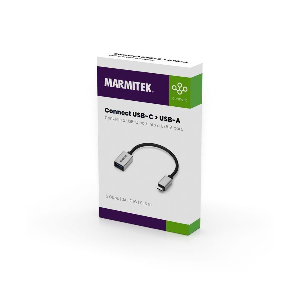 Marmitek Adapter USB Connect USB-C > USB-A