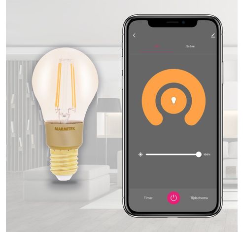 Glow MI Filament lamp E27 Bediening via app  Marmitek