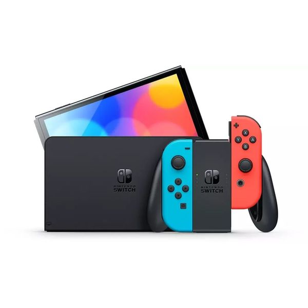 Nintendo Nintendo Switch (OLED) Neon Blue & Red