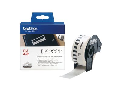 DK-22211 doorlopende plastic film wit 29mm