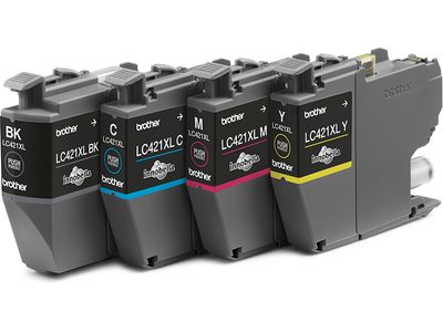 LC-421XLVAL inktpatronen pack - cyaan, magenta, geel en zwart