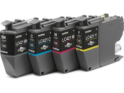LC-421VAL inktpatronen pack - cyaan, magenta, geel en zwart