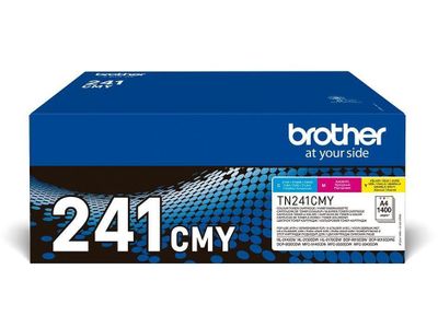 TN-241CMY inktpatronen pack - cyaan, magenta en geel