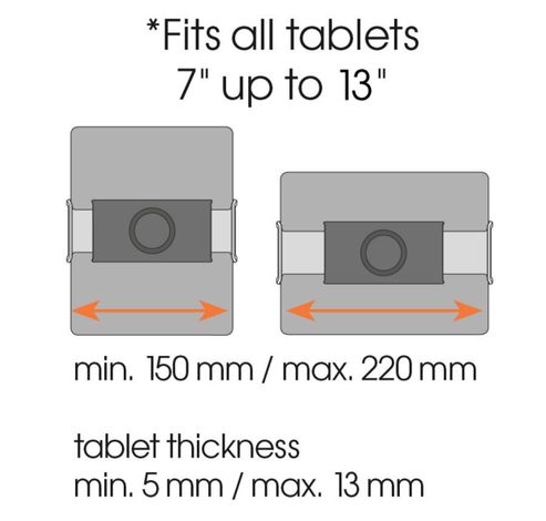 TMS 1010 muurpakket voor tablets  Vogels