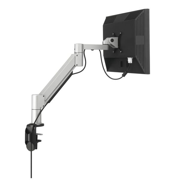 PFD 8541S Monitor arm met gasveer zilver 