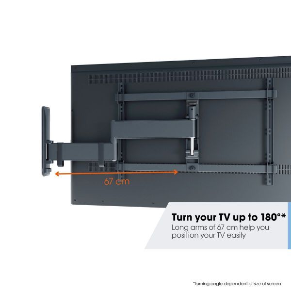 TVM 3645 Draaibare tv-beugel (zwart) Vogels