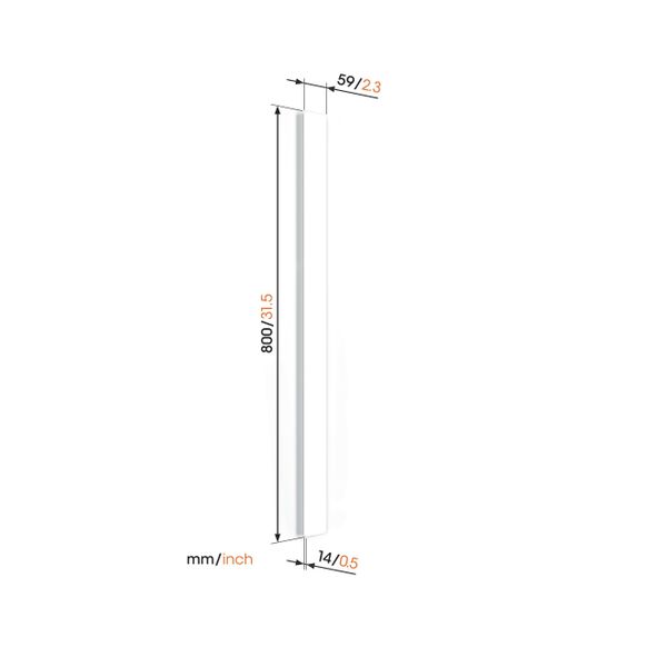 Vogels TVA 6000 kabelgoot (wit)