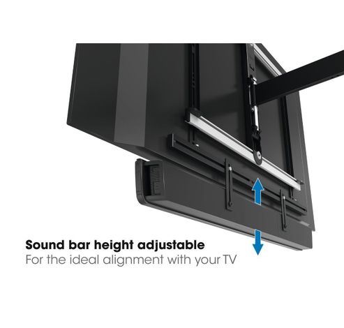 SOUND 3550 UNIVERSAL SOUND BAR MOUNT BLACK  Vogels