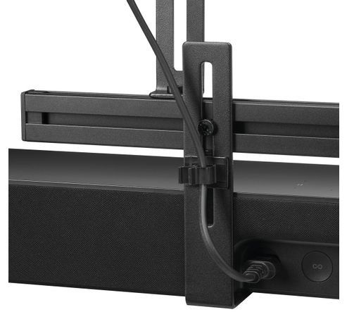 SOUND 3550 UNIVERSAL SOUND BAR MOUNT BLACK  Vogels