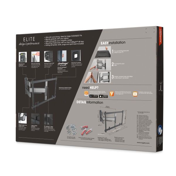 Vogels TVM 5445 Draaibare tv-beugel (zwart)