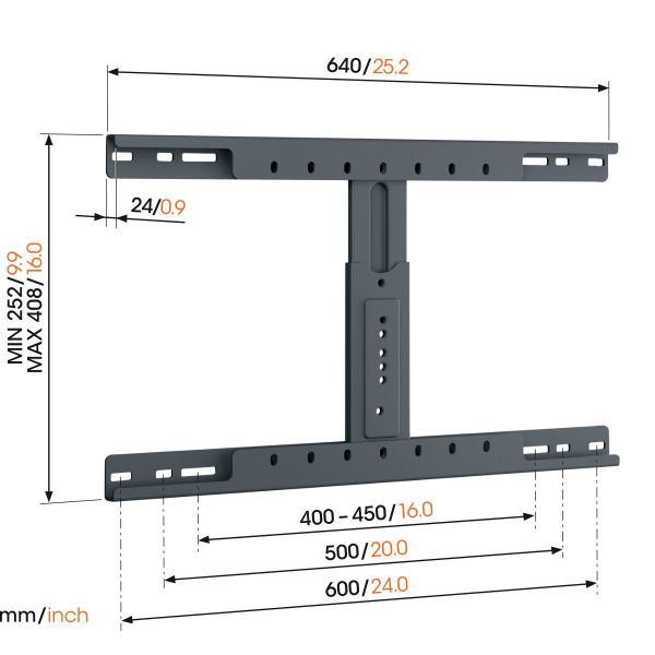 Vogels TVA 6950 stud adapter