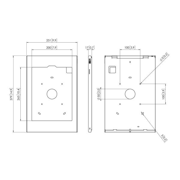 Vogels PTS 1241 Tabletbehuizing iPad Pro 12.9 (2020, 2021, 2022)