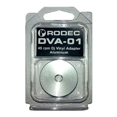 DJ Vinyl Adapter - 45 rpm Dj Vinyl Adapter Aluminium  Rodec