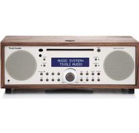 Music System + Walnut/Beige 