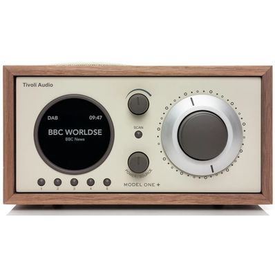 Tivoli radio one + noyer/beige 